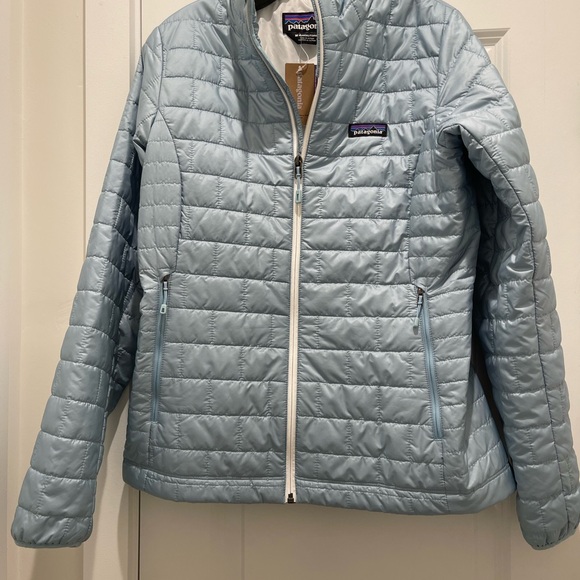 Patagonia Nano Puff Jacket NWT Size Medium Women's Big Sky Blue Retired BSBL - Picture 1 of 12